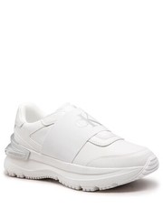 Sneakersy Sneakersy  - Chunky Runner Ribbon Lth YW0YW00800 White/Silver - eobuwie.pl Calvin Klein Jeans