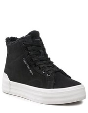 Sneakersy Sneakersy  - Vulc Flatform Bold Mid Nu-W YW0YW00761 Black BDS - eobuwie.pl Calvin Klein Jeans