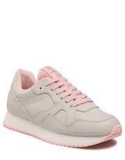 Sneakersy Sneakersy  - Retro Runner Low Lth-Tpu Wn YW0YW00787 Eggshell/Pink Blush 0F4 - eobuwie.pl Calvin Klein Jeans