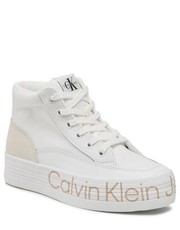 Sneakersy Sneakersy Calvin klein jeans - Vulc Flatf Mid Wrap Around Logo YW0YW00865 White YBR - eobuwie.pl Calvin Klein Jeans