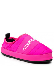 Kapcie Kapcie  - Home Shoe Slipper YW0YW00479 Pink Glo TZ7 - eobuwie.pl Calvin Klein Jeans