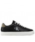 Mokasyny męskie Calvin Klein Jeans Sneakersy  - Classic Cupsole Laceup Lth YM0YM00432  Black BDS