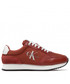 Mokasyny męskie Calvin Klein Jeans Sneakersy  - Retro Runner Laceup YM0YM00418 Terracotta Tile XLN