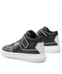 Mokasyny męskie Calvin Klein Jeans Sneakersy  - Chunky Cupsole Laceup Mid YM0YM00426 Black/White 0GK