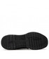 Mokasyny męskie Calvin Klein Jeans Sneakersy  - Sporty Runner Comfair Laceup Lth YM0YM00421 Triple Black 0GL