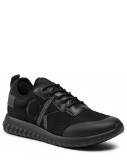 Mokasyny męskie Sneakersy  - Sporty Runner Eva Slipon R Poly YM0YM00437 Triple Black 0GT - eobuwie.pl Calvin Klein Jeans