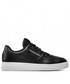 Mokasyny męskie Calvin Klein Jeans Sneakersy  - Basket Cupsole Lacup Low YM0YM00497 Black BDS