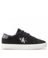 Mokasyny męskie Calvin Klein Jeans Sneakersy  - Classic Cupsole Laceup Low Su YM0YM00548 Black BDS