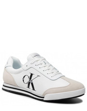 Mokasyny męskie Sneakersy  - Low Runner 1 YM0YM00026 Bright White 02S - eobuwie.pl Calvin Klein Jeans