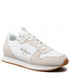 Mokasyny męskie Calvin Klein Jeans Sneakersy  - Retro Runner 3 YM0YM00040 Bright White 02S