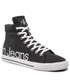 Mokasyny męskie Calvin Klein Jeans Sneakersy  - Retro Vulcanized YM0YM00308 Black BDS