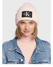Czapka Czapka  - Monogram Patch K60K607383 Pink Blush TKY - eobuwie.pl Calvin Klein Jeans