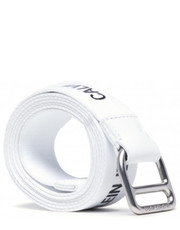 Pasek Pasek Damski  - Slider Webbing Belt 30mm K60K608292 Bright White YAF - eobuwie.pl Calvin Klein Jeans