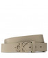 Pasek Calvin Klein Jeans Pasek Damski  - Round Mono Plaque Belt 30Mm K60K609832  RB8