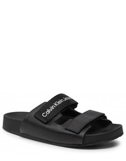 Klapki Klapki  - Comfort Sandal 1 YW0YW00597 Black BDS - eobuwie.pl Calvin Klein Jeans