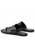 Japonki damskie Calvin Klein Jeans Japonki  - Flat Sandal Toe Slide Lth YW0YW00538 Black BDS