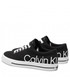 Półbuty Calvin Klein Jeans Tenisówki  - Retro Vulcanized Low 2 YW0YW00485 Black BDS