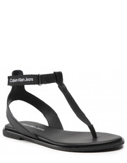 Sandały Sandały  - Flat Sandal Toe YW0YW00545 Black BDS - eobuwie.pl Calvin Klein Jeans