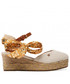 Sandały Wrangler Espadryle  - Bella WL21601A Ecru 021