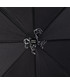 Parasol Pierre Cardin Parasolka  - Easymatic Light 82669 Black&White/Flower Border