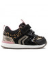 Półbuty dziecięce Geox Sneakersy  - B Rishon G. A B150LA 02285 C0531 Black/Platinum