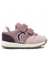 Półbuty dziecięce Geox Sneakersy  - B Alben G. A B023ZA 022FU C8255 M Rose/Purple