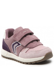 Półbuty dziecięce Sneakersy  - B Alben G. A B023ZA 022FU C8255 S Rose/Purple - eobuwie.pl Geox