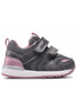 Półbuty dziecięce Geox Sneakersy  - B Rishon G. A B150LA 022MA C0952 Dk Grey/Pink