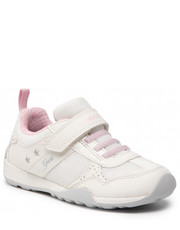 Półbuty dziecięce Sneakersy  - J Jocker Plus G. B J25AUB 054GN C0814 M White/Lt Pink - eobuwie.pl Geox