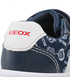 Półbuty dziecięce Geox Sneakersy  - B Djrock B. C B252CC 0A754 C4211 M Navy/White