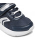 Półbuty dziecięce Geox Sneakersy  - B Sprintye B. C B254UC 014CE C4201 S Navy/ Dk Silver