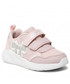 Półbuty dziecięce Geox Sneakersy  - B Sprintye G. A B254TA 01454 C0514 S Pink/Silver