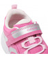 Półbuty dziecięce Geox Sneakersy  - B Sprintye G. B B254TB 01454 C8295 S Fuchsia/Silver