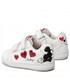 Półbuty dziecięce Geox Sneakersy  - B New Flick G. A B251HA 00085 C1000 S White