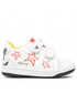 Półbuty dziecięce Geox Sneakersy  - B New Flick B. A B251LA 00085 C0404 M White/Black