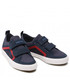 Półbuty dziecięce Geox Sneakersy  - J Alonisso B.A J252CA 02210 C0735 S Navy/Red