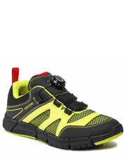 Półbuty dziecięce Sneakersy  - J Flexyper B. D J259BD 01450 C3707 S Lime/Black - eobuwie.pl Geox