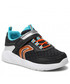 Półbuty dziecięce Geox Sneakersy  - J Sprintye B. B J25GBB 014CE C0038 S Black/Orange