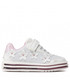 Półbuty dziecięce Geox Sneakersy  - J Pawnee G. A J25EVA 0AS54 C0406 M White/Pink