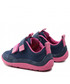 Półbuty dziecięce Geox Sneakersy  - J Barefeel G. B J25GDB 07T22 C4268 S Navy/Fuchsia