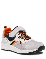 Półbuty dziecięce Sneakersy  - J Briezee B. A J25GMA 01122 C0422 D White/Orange - eobuwie.pl Geox