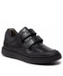 Półbuty dziecięce Geox Sneakersy  - J Riddock B.F J847SF 00043 C9999 D Black