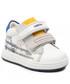 Półbuty dziecięce Geox Sneakersy  - B Biglia B. D B044DD 08520 C0592 White/Yellow