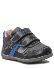 Półbuty dziecięce Sneakersy  - B Elthan B. A B041PA 000ME C0245  Black/Royal - eobuwie.pl Geox