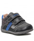Półbuty dziecięce Geox Sneakersy  - B Elthan B. A B041PA 000ME C0245  Black/Royal