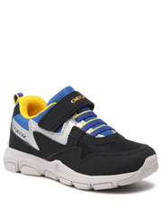 Półbuty dziecięce Sneakersy  - J N.Torque B. A J267NA 0CE14 C0054 S Black/Yellow - eobuwie.pl Geox