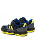 Półbuty dziecięce Geox Sneakersy  - J Calco B. A J26CLA 014CE C0802 S Black/Lime