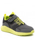 Półbuty dziecięce Geox Sneakersy  - J Sprintye B. A J26GBA 0CEFU C1267 D Dk Grey/Lime
