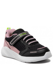 Półbuty dziecięce Sneakersy  - J Sprintye G. A J26FWA 0BC14 C0724 M Black/Rose - eobuwie.pl Geox