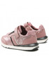 Półbuty dziecięce Geox Sneakersy  - J Fastics G.B J26GZB 0HS54 C8025 D ( Rose Smoke